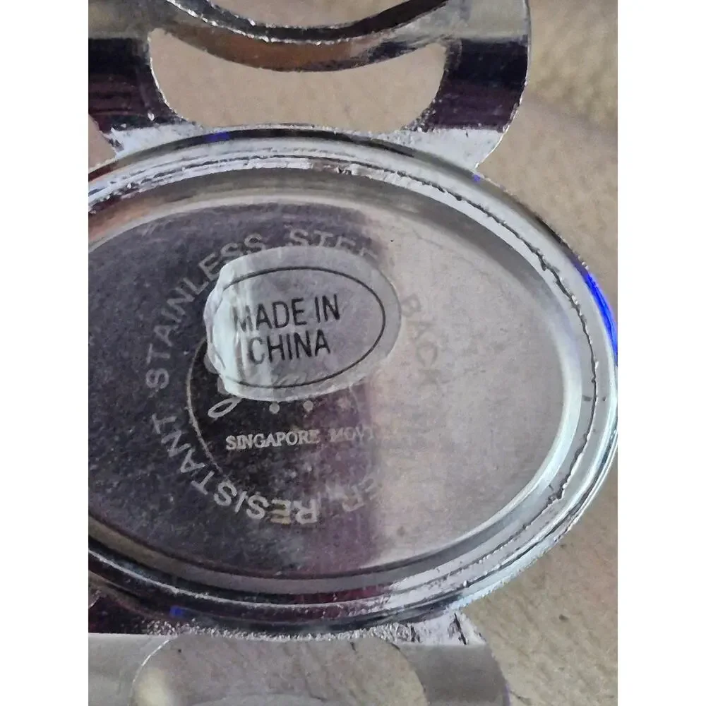 Geneva Ladies watch oval dial adjustable strap new battery BOHO unique‎ design